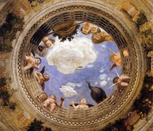 Andrea Mantegna: soffitto della Camera degli sposi (Castello di San Giorgio, Mantova)